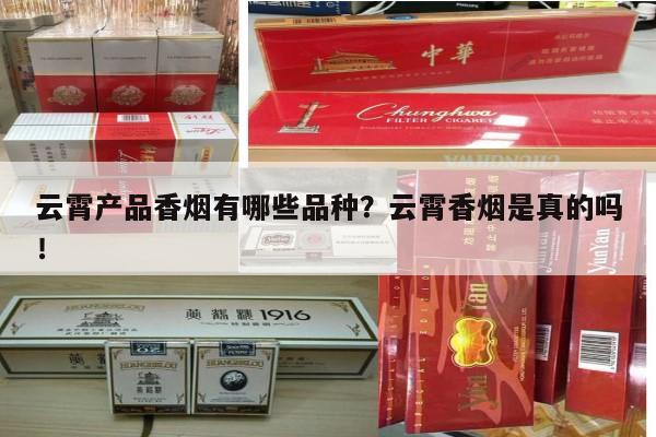 云霄产品香烟有哪些品种？云霄香烟是真的吗！-第2张图片-香烟批发平台