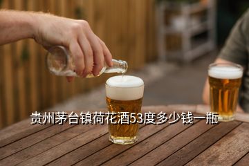 贵州茅台镇荷花酒53度多少钱一瓶