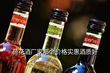 荷花酒厂家那个价格实惠酒质好