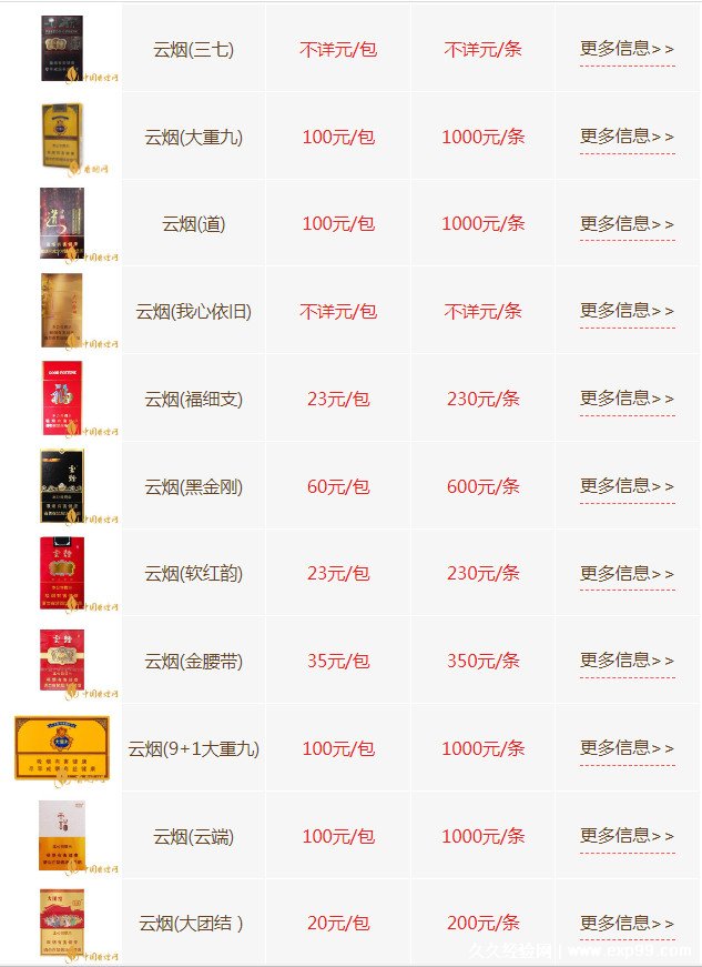 云霄香烟百度贴吧_云霄香烟价格查询_云霄香烟百度百科