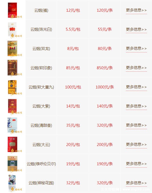 云霄香烟百度贴吧_云霄香烟百度百科_云霄香烟价格查询