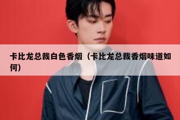 卡比龙总裁白色香烟(卡比龙总裁香烟味道如何)