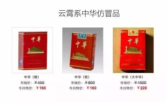中华香烟假烟是什么样子的_中华假香烟_假中华烟