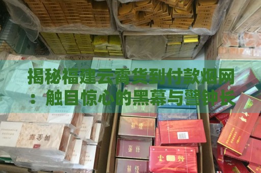 揭秘福建云霄货到付款烟网：触目惊心的黑幕与警钟长鸣的警示-第3张图片-香烟批发平台